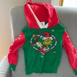 Grinch hooded sweater
